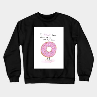 Donut design Crewneck Sweatshirt